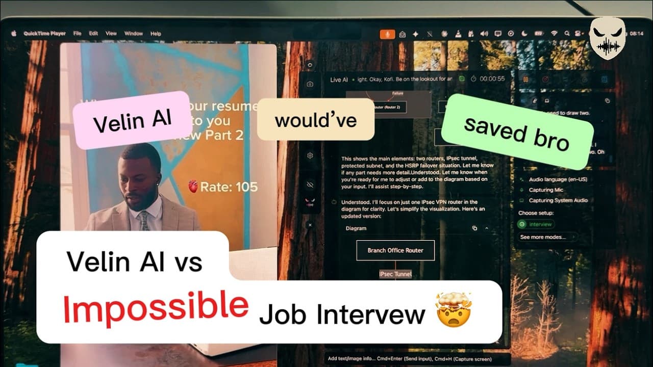 Velin AI vs IMPOSSIBLLY HARD Live Job Interview